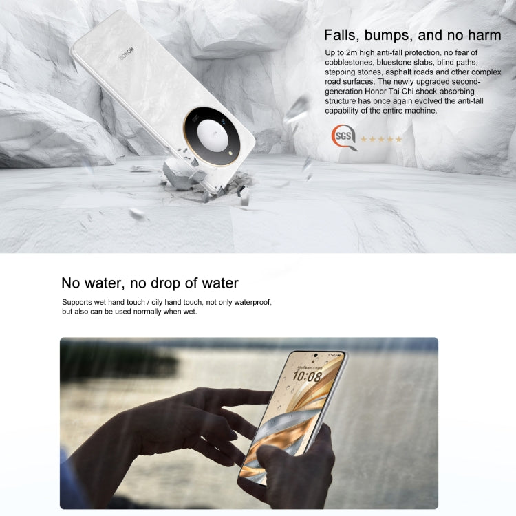 Honor X60, 8GB+256GB, Side Fingerprint, 6.8 inch MagicOS 8.0 Dimensity 7025-Ultra Octa Core, Network: 5G, OTG, Support Google Play (White) - Honor by HONOR | Online Shopping UK | buy2fix