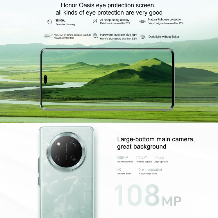 Honor X60 Pro, 8GB+128GB, Screen Fingerprint, 6.78 inch MagicOS 8.0 Snapdragon 6 Gen1 Octa Core, Network: 5G, OTG, Support Google Play (Grey) - Honor by HONOR | Online Shopping UK | buy2fix