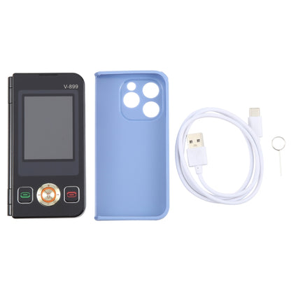 SOYES V-899, 32MB+64MB, 2.4 inch + 2.8 inch Display MTK6261D CPU, BT 3.0, Network: 2G, Dual SIM (Black) - SOYES by SOYES | Online Shopping UK | buy2fix