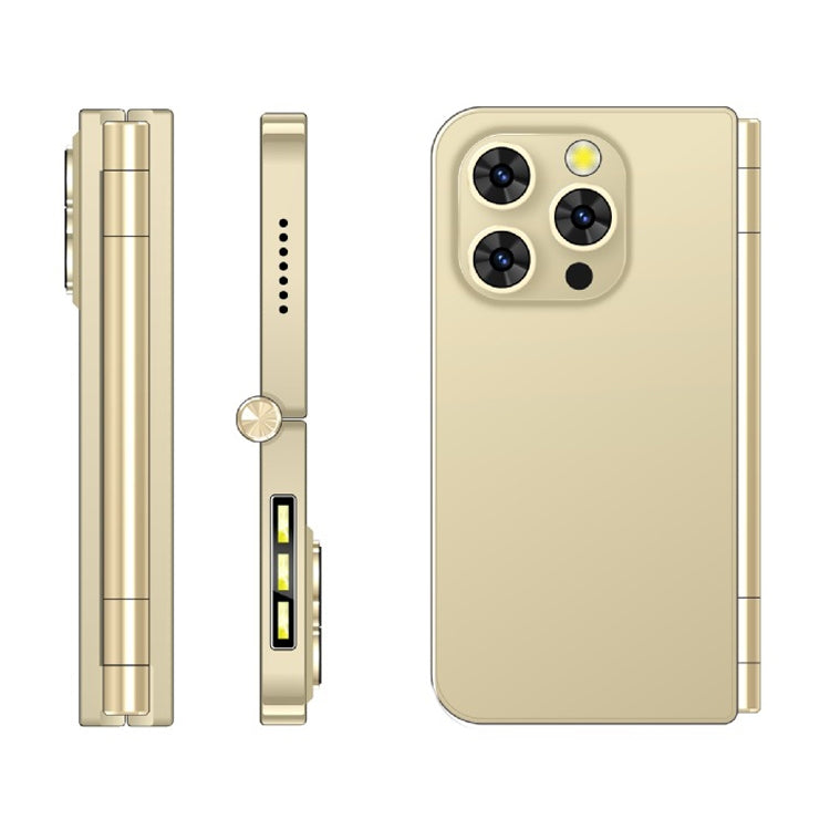 SOYES V-899, 32MB+64MB, 2.4 inch + 2.8 inch Display MTK6261D CPU, BT 3.0, Network: 2G, Dual SIM (Gold) - SOYES by SOYES | Online Shopping UK | buy2fix