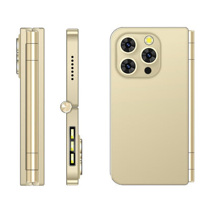 SOYES V-899, 32MB+64MB, 2.4 inch + 2.8 inch Display MTK6261D CPU, BT 3.0, Network: 2G, Dual SIM (Gold) - SOYES by SOYES | Online Shopping UK | buy2fix