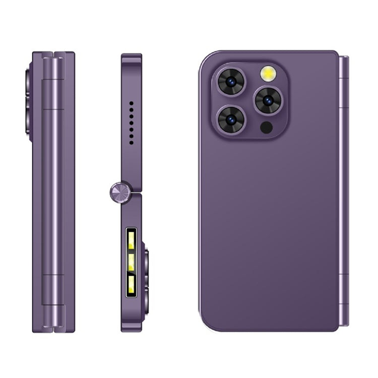 SOYES V-899, 32MB+64MB, 2.4 inch + 2.8 inch Display MTK6261D CPU, BT 3.0, Network: 2G, Dual SIM (Purple) - SOYES by SOYES | Online Shopping UK | buy2fix