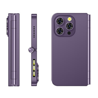 SOYES V-899, 32MB+64MB, 2.4 inch + 2.8 inch Display MTK6261D CPU, BT 3.0, Network: 2G, Dual SIM (Purple) - SOYES by SOYES | Online Shopping UK | buy2fix