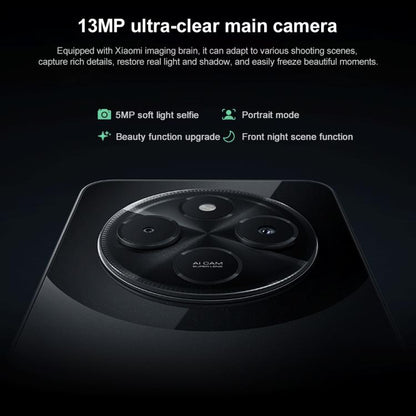 Xiaomi Redmi 14C, 4GB+64GB, 6.88 inch Xiaomi HyperOS MediaTek Helio G81-Ultra Octa Core, Network: 4G, Not Support Google Play Store(Green) - Xiaomi Redmi by Xiaomi | Online Shopping UK | buy2fix