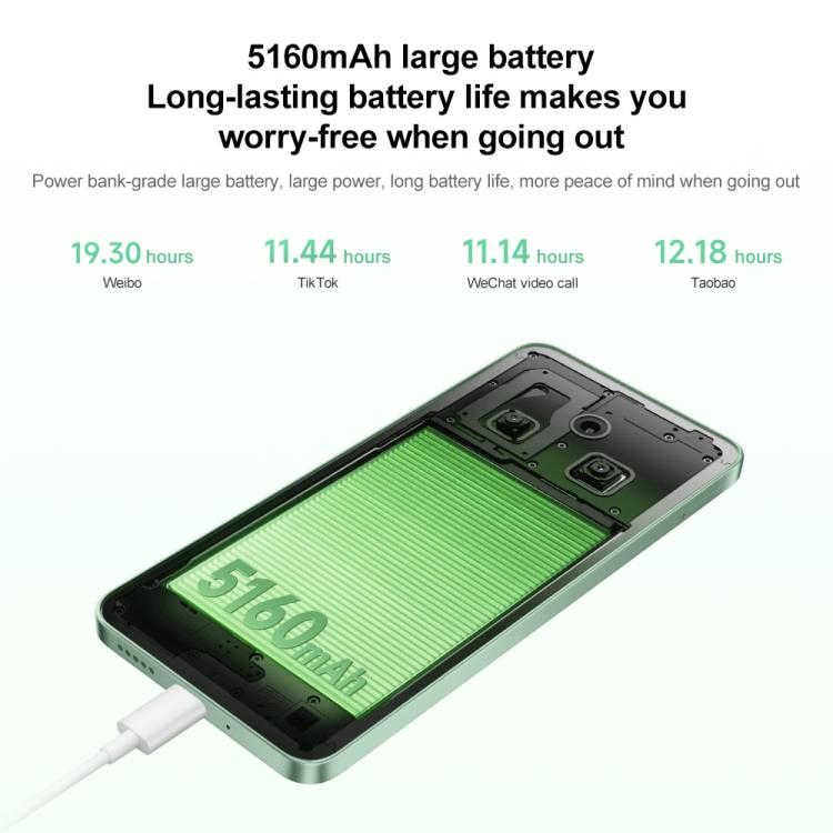 Xiaomi Redmi 14C, 4GB+64GB, 6.88 inch Xiaomi HyperOS MediaTek Helio G81-Ultra Octa Core, Network: 4G, Not Support Google Play Store(Green) - Xiaomi Redmi by Xiaomi | Online Shopping UK | buy2fix