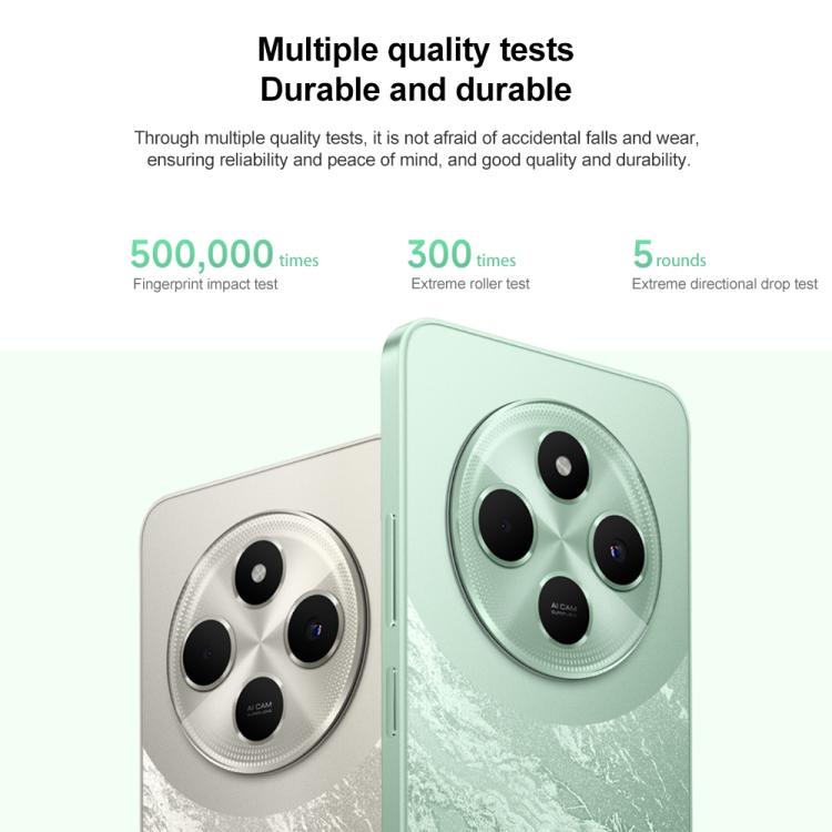 Xiaomi Redmi 14C, 8GB+256GB, 6.88 inch Xiaomi HyperOS MediaTek Helio G81-Ultra Octa Core, Network: 4G, Not Support Google Play (Silver) - Xiaomi Redmi by Xiaomi | Online Shopping UK | buy2fix