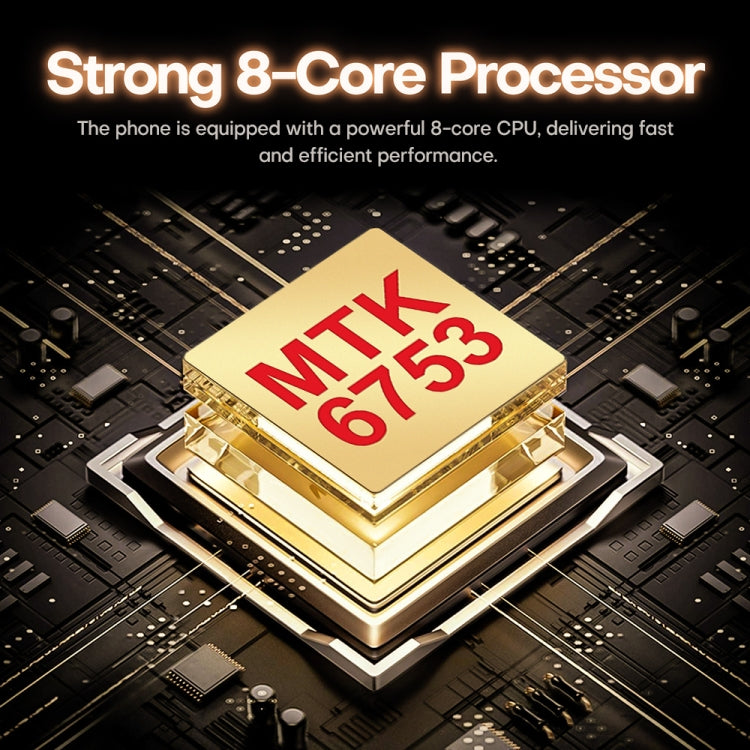 i16 Pro Max / A08, 3GB+32GB, 6.73 inch Screen, Face Identification, Android 8.1 MTK6753 Octa Core, Network: 3G, Dual SIM, AU Plug (Gold) -  by buy2fix | Online Shopping UK | buy2fix