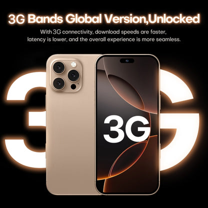 i16 Pro Max / A08, 3GB+32GB, 6.73 inch Screen, Face Identification, Android 8.1 MTK6753 Octa Core, Network: 3G, Dual SIM, UK Plug (Black) -  by buy2fix | Online Shopping UK | buy2fix