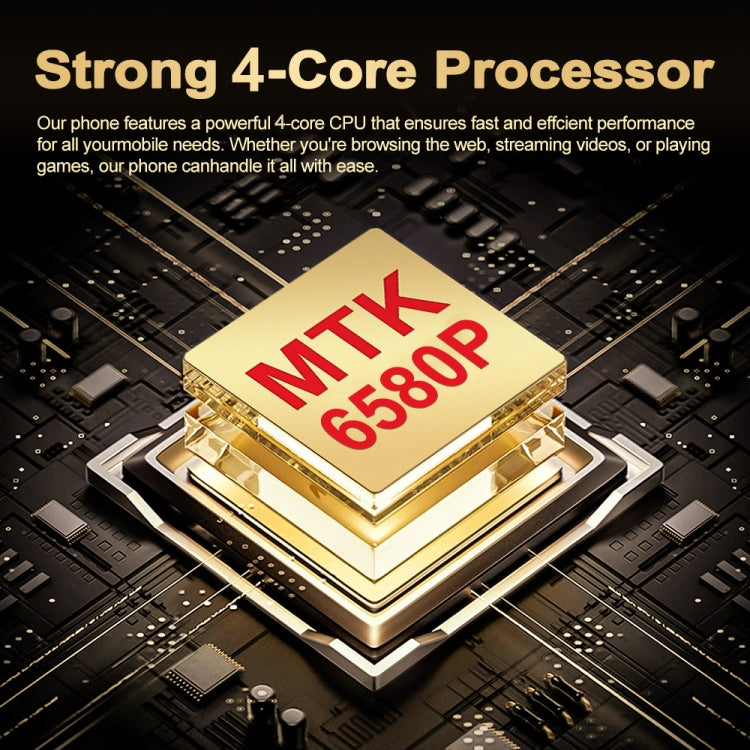 i16 Pro Max / Q5, 2GB+16GB, 6.5 inch Screen, Face Identification, Android 8.1 MTK6580P Quad Core, Network: 3G, Dual SIM, AU Plug (Gold) -  by buy2fix | Online Shopping UK | buy2fix