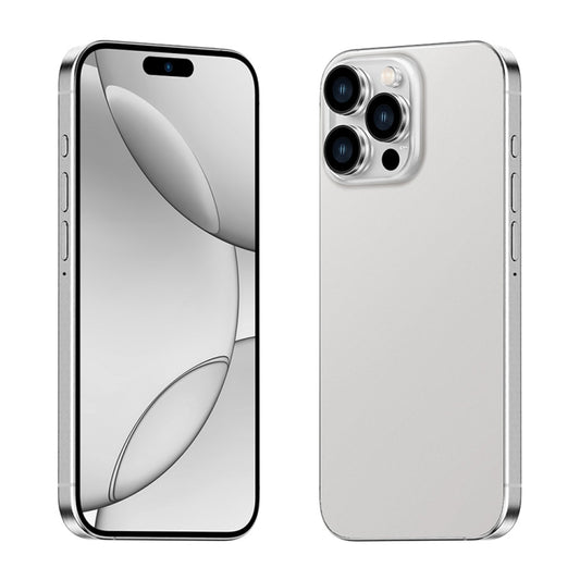 i16 Pro Max / Q5A, 6GB+128GB, 6.5 inch Screen, Face Identification, Android 10 MTK6762 Octa Core, OTG, NFC, Network: 4G, Dual SIM, EU Plug (White) -  by buy2fix | Online Shopping UK | buy2fix