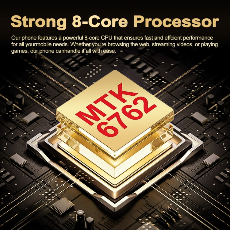 i16 Pro Max / Q5A, 6GB+128GB, 6.5 inch Screen, Face Identification, Android 10 MTK6762 Octa Core, OTG, NFC, Network: 4G, Dual SIM, EU Plug (Gold) -  by buy2fix | Online Shopping UK | buy2fix
