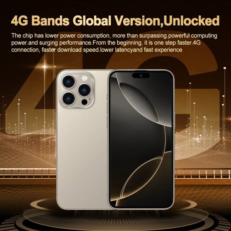 i16 Pro Max / Q5A, 6GB+128GB, 6.5 inch Screen, Face Identification, Android 10 MTK6762 Octa Core, OTG, NFC, Network: 4G, Dual SIM, UK Plug (Black) -  by buy2fix | Online Shopping UK | buy2fix