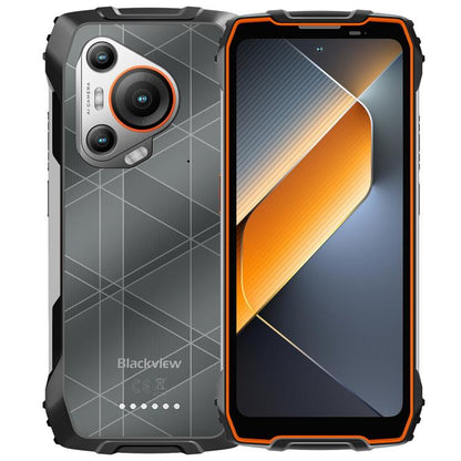 Blackview BL7000 Rugged Phone, 8GB+256GB, 6.78 inch Android 15 MediaTek Dimensity 6300 Octa Core, Network: 5G, NFC, OTG (Orange) - Blackview by Blackview | Online Shopping UK | buy2fix