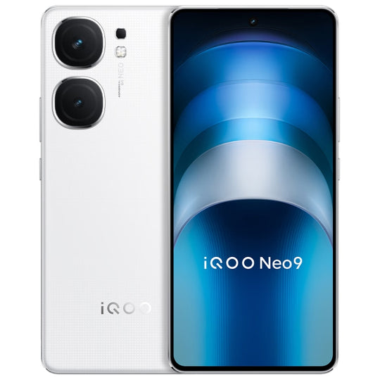 vivo iQOO Neo9, Dual Back Cameras, 16GB+512GB, Face ID / Fingerprint Identification, 6.78 inch Android 14 OriginOS 4 Snapdragon 8 Gen 2 Octa Core, OTG, NFC, Network: 5G, Support Google Play (White)