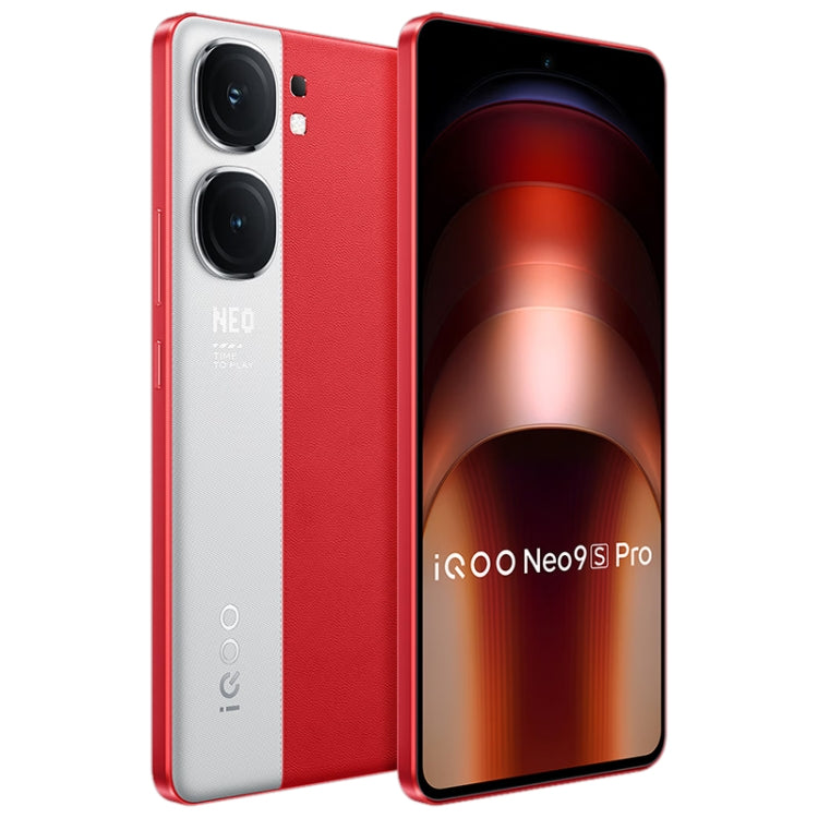 vivo iQOO Neo9S Pro, Dual Back Cameras, 16GB+512GB, Face ID / Fingerprint Identification, 6.78 inch Android 14 OriginOS 4 Dimensity 9300+ Octa Core, OTG, NFC, Network: 5G, Support Google Play (Red) - vivo by vivo | Online Shopping UK | buy2fix