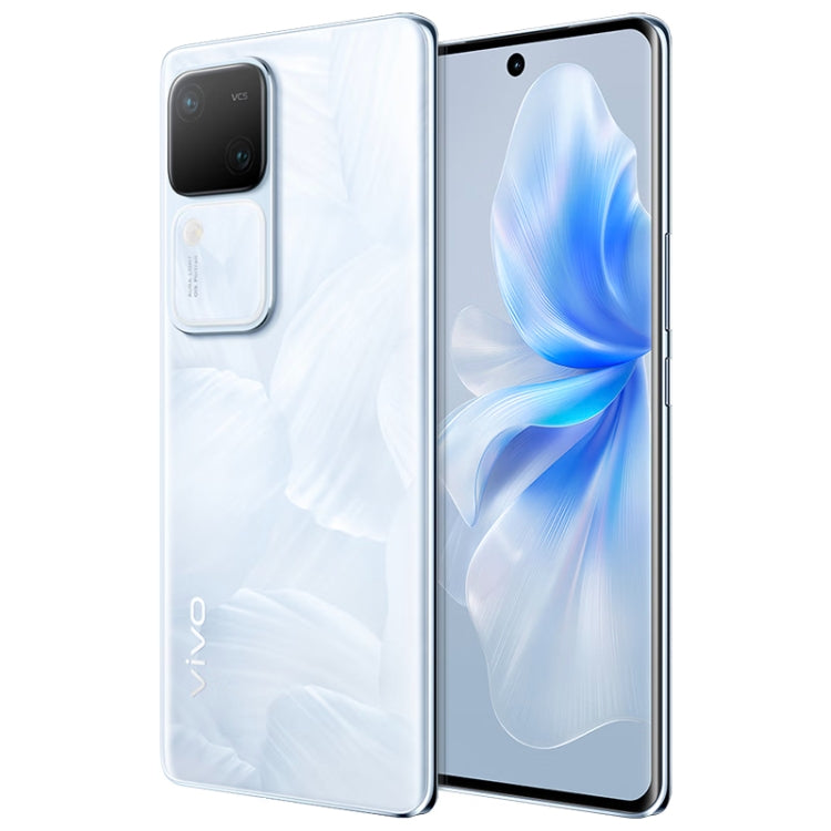 vivo S18, Dual Back Cameras, 12GB+256GB, Face ID Screen Fingerprint Identification, 6.78 inch Android 14.0 OriginOS 4 Snapdragon 7 Gen 3 Octa Core 2.63GHz, OTG, NFC, Network: 5G, Support Google Play (Silver) - vivo by vivo | Online Shopping UK | buy2fix