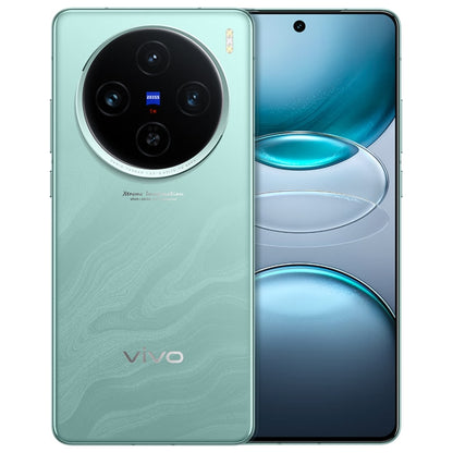 vivo X100s, Triple Back Cameras, 16GB+512GB, Face ID / Fingerprint Identification, 6.78 inch Android 14 OriginOS 4 Dimensity 9300+ Octa Core, OTG, NFC, Network: 5G, Support Google Play (Mint Green) - vivo by vivo | Online Shopping UK | buy2fix