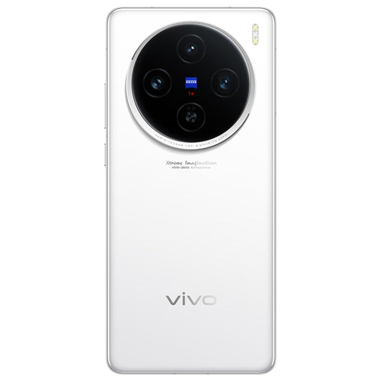 vivo X100s, Triple Back Cameras, 16GB+512GB, Face ID / Fingerprint Identification, 6.78 inch Android 14 OriginOS 4 Dimensity 9300+ Octa Core, OTG, NFC, Network: 5G, Support Google Play (White) by vivo