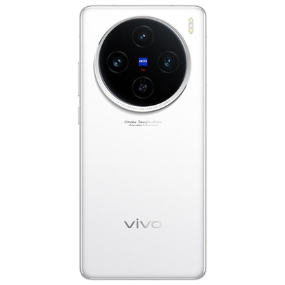 vivo X100s, Triple Back Cameras, 16GB+512GB, Face ID / Fingerprint Identification, 6.78 inch Android 14 OriginOS 4 Dimensity 9300+ Octa Core, OTG, NFC, Network: 5G, Support Google Play (White) by vivo