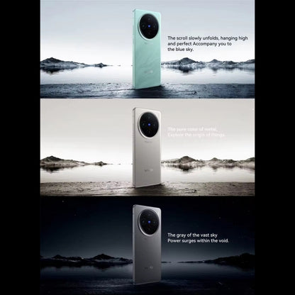 vivo X100s, Triple Back Cameras, 16GB+512GB, Face ID / Fingerprint Identification, 6.78 inch Android 14 OriginOS 4 Dimensity 9300+ Octa Core, OTG, NFC, Network: 5G, Support Google Play (White) by vivo