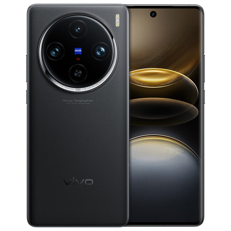 vivo X100s Pro, Triple Back Cameras, 12GB+256GB, Face ID / Fingerprint Identification, 6.78 inch Android 14 OriginOS 4 Dimensity 9300+ Octa Core, OTG, NFC, Network: 5G, Support Google Play (Black) - vivo by vivo | Online Shopping UK | buy2fix