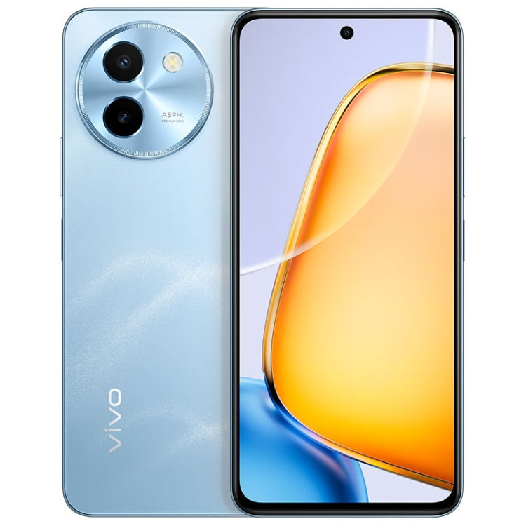 vivo Y200t, Dual Back Cameras, 12GB+256GB, Face ID Screen Fingerprint Identification, 6.72 inch Android 14.0 OriginOS 4 Snapdragon 6 Gen 1 Octa Core 2.2GHz, OTG, Network: 5G, Support Google Play (Blue) - vivo by vivo | Online Shopping UK | buy2fix