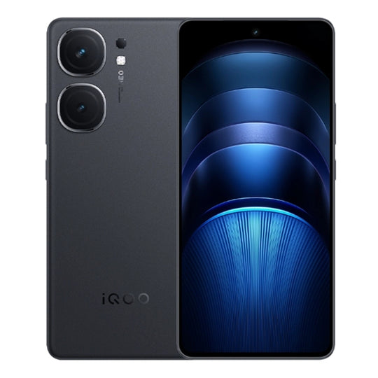 vivo iQOO Neo9S Pro+, 12GB+256GB, Face ID & Ultrasonic 3D Fingerprint Identification, 6.78 inch Android 14 OriginOS 4 Snapdragon 8 Gen 3 Octa Core 2.63GHz, OTG, NFC, Network: 5G, Support Google Play (Black)