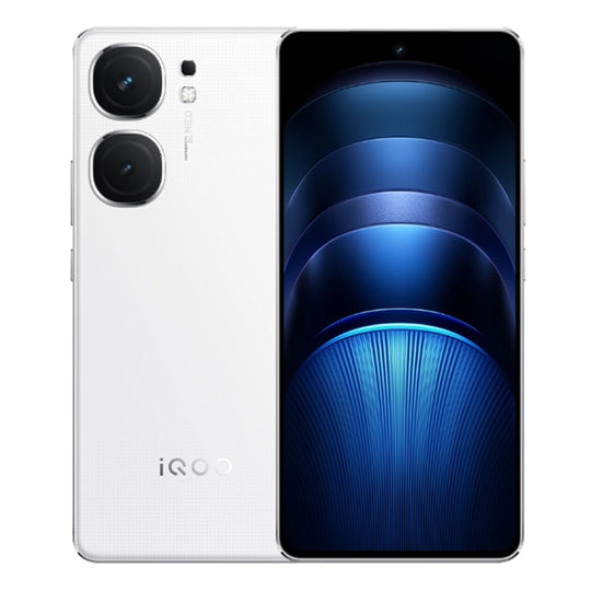 vivo iQOO Neo9S Pro+,  12GB+512GB, Face ID & Ultrasonic 3D Fingerprint Identification, 6.78 inch Android 14 OriginOS 4 Snapdragon 8 Gen 3 Octa Core 2.63GHz, OTG, NFC, Network: 5G, Support Google Play (White)