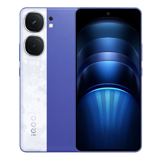 vivo iQOO Neo9S Pro+, 16GB+256GB, Face ID & Ultrasonic 3D Fingerprint Identification, 6.78 inch Android 14 OriginOS 4 Snapdragon 8 Gen 3 Octa Core 2.63GHz, OTG, NFC, Network: 5G, Support Google Play (Blue)