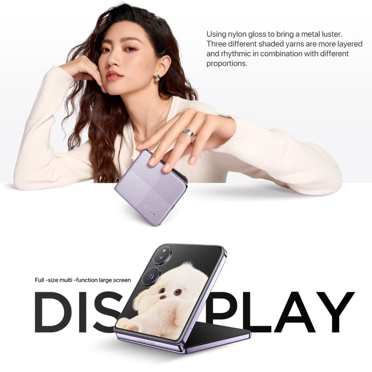 Xiaomi MIX Flip, 16GB+1TB, 6.86 inch + 4.01 inch Xiaomi HyperOS Snapdragon 8 Gen 3 Octa Core 4nm up to 3.3GHz, NFC, Network: 5G (White) - Xiaomi MI by Xiaomi | Online Shopping UK | buy2fix