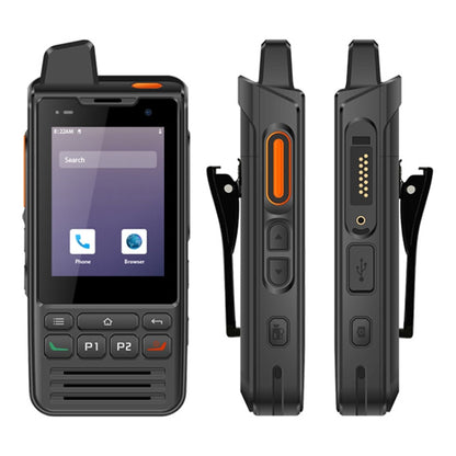 UNIWA F60 Walkie Talkie Rugged Phone, 1GB+8GB, IP68 Waterproof Dustproof Shockproof, 5300mAh Battery, 2.8 inch Android 9.0 MTK6739 Quad Core up to 1.3GHz, Network: 4G, SOS, OTG, NFC(Black) - UNIWA by UNIWA | Online Shopping UK | buy2fix