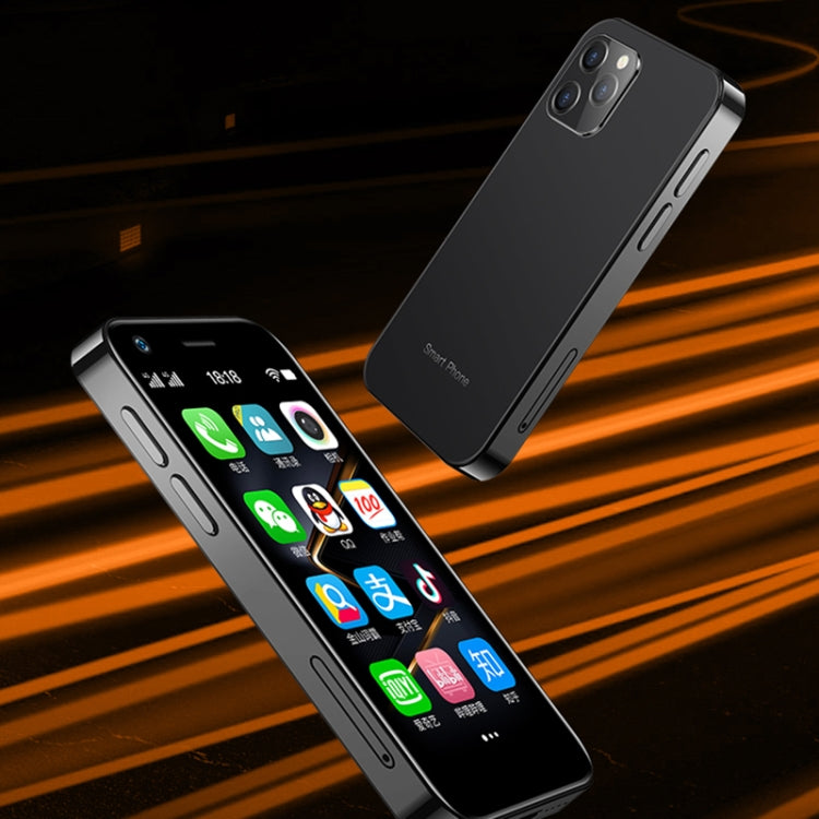 SOYES XS12, 2GB+16GB, Face Recognition, 3.0 inch Android 9.0 MTK6737M Quad Core up to 1.1GHz, Bluetooth, WiFi, FM, Network: 4G, Dual SIM(Black) - SOYES by SOYES | Online Shopping UK | buy2fix