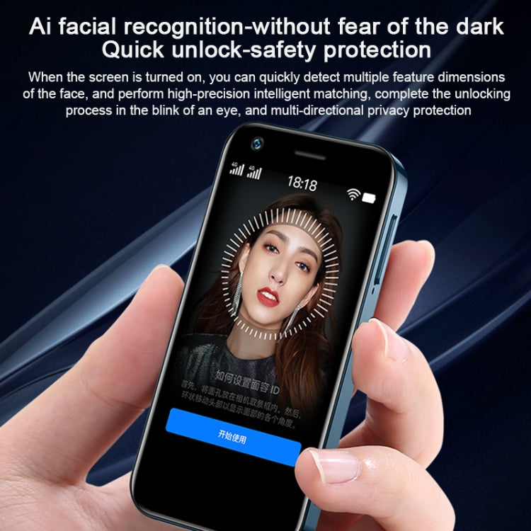 SOYES XS12, 2GB+16GB, Face Recognition, 3.0 inch Android 9.0 MTK6737M Quad Core up to 1.1GHz, Bluetooth, WiFi, FM, Network: 4G, Dual SIM(Black) - SOYES by SOYES | Online Shopping UK | buy2fix