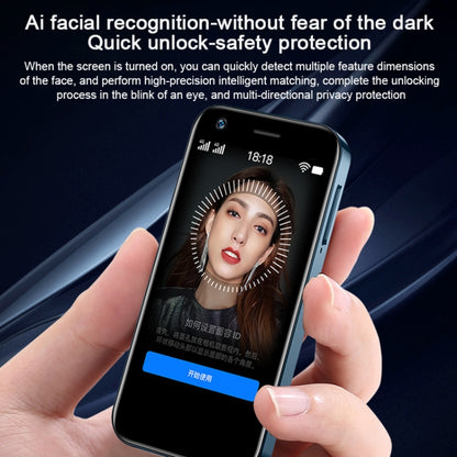 SOYES XS12, 2GB+16GB, Face Recognition, 3.0 inch Android 9.0 MTK6737M Quad Core up to 1.1GHz, Bluetooth, WiFi, FM, Network: 4G, Dual SIM(Black) - SOYES by SOYES | Online Shopping UK | buy2fix