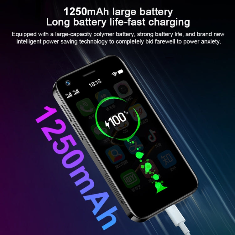 SOYES XS12, 2GB+16GB, Face Recognition, 3.0 inch Android 9.0 MTK6737M Quad Core up to 1.1GHz, Bluetooth, WiFi, FM, Network: 4G, Dual SIM(Black) - SOYES by SOYES | Online Shopping UK | buy2fix