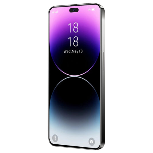 i14 Pro Max / H208, 2GB+16GB, 6.5 inch Dynamic Island Screen, Face Identification, Android 8.1 MTK6580P Quad Core, Network: 3G (Black) by buy2fix