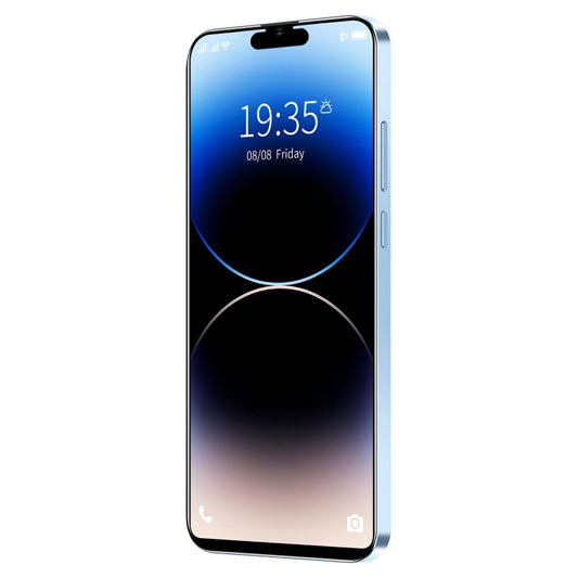 i14 Pro Max N85, 1GB+8GB, 6.1 inch Screen, Face Identification, Android 8.1 MTK6580A Quad Core, Network: 3G, Dual SIM (Blue) by buy2fix