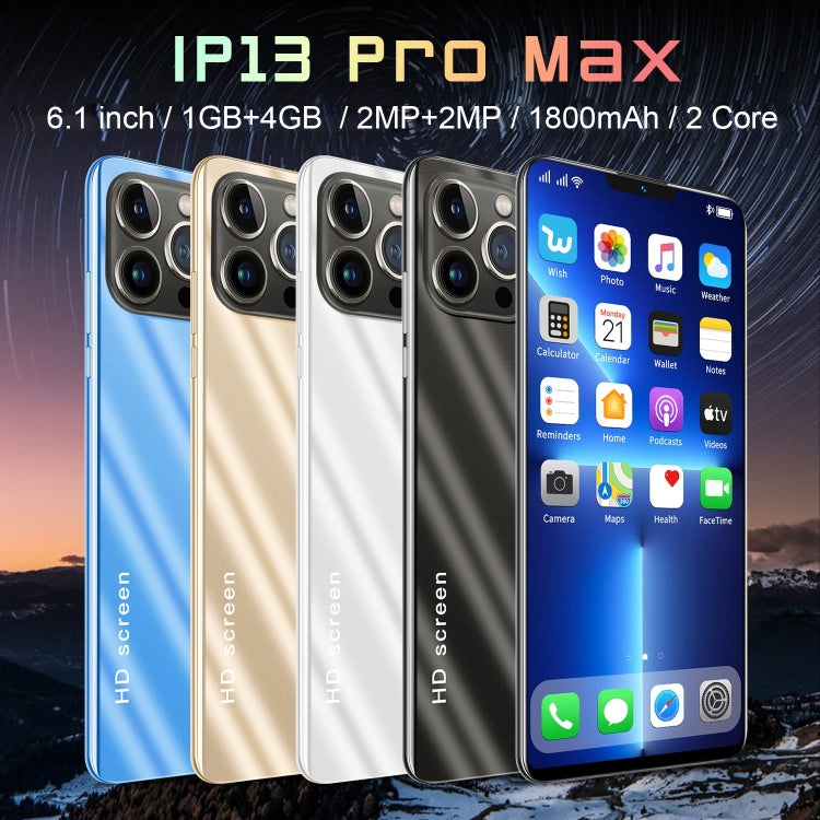 iP13 Pro Max L50, 1GB+4GB, 6.1 inch, Face Identification, Android 6.0 MTK6572 Dual Core, Network: 3G (Gold) -  by buy2fix | Online Shopping UK | buy2fix