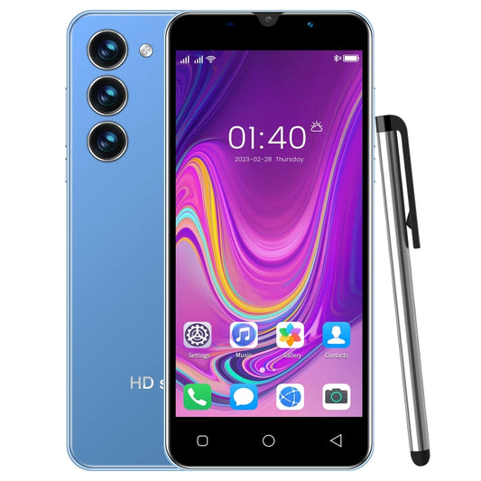 S23+ DP10, 512MB+4GB, 5.0 inch Screen, Face Identification, Android 4.4.2 MTK6572 Dual Core, Network: 3G(Light Blue) by buy2fix