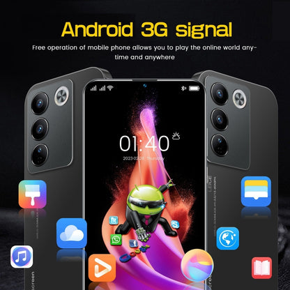 V27e / X23, 2GB+16GB, 6.5 inch Screen, Face Identification, Android 9.1 MTK6580A Quad Core, Network: 3G, Dual SIM (Black) -  by buy2fix | Online Shopping UK | buy2fix