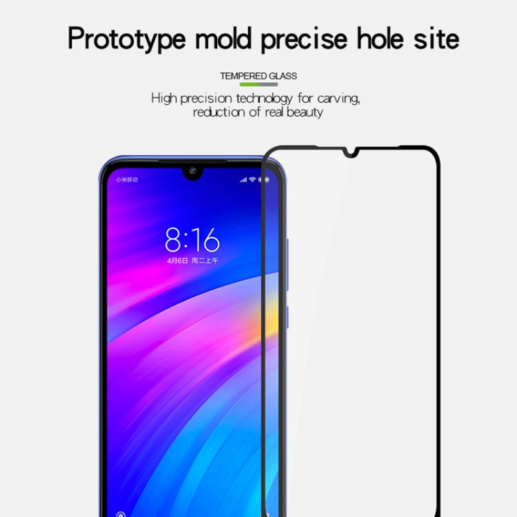 MOFI 9H 2.5D Full Screen Tempered Glass Film for Xiaomi Redmi 7(Black) -  by MOFI | Online Shopping UK | buy2fix