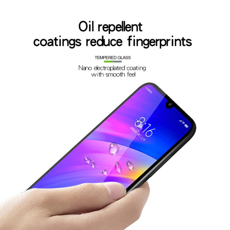 MOFI 9H 2.5D Full Screen Tempered Glass Film for Xiaomi Redmi 7(Black) -  by MOFI | Online Shopping UK | buy2fix