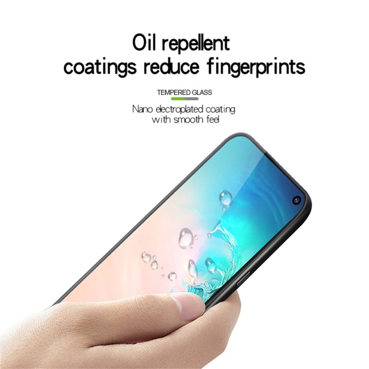 PINWUYO 9H 3D Curved Tempered Glass Film for Galaxy S10 E (Black) - Galaxy Tempered Glass by PINWUYO | Online Shopping UK | buy2fix