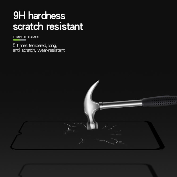 PINWUYO 9H 2.5D Full Screen Tempered Glass Film for Galaxy A30 (Black) - Galaxy Tempered Glass by PINWUYO | Online Shopping UK | buy2fix