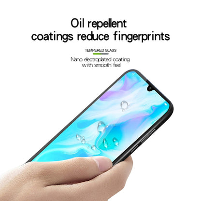 MOFI 9H 3D Explosion-proof Curved Screen Tempered Glass Film for Huawei P30 Lite (Black) - Huawei Tempered Glass by MOFI | Online Shopping UK | buy2fix