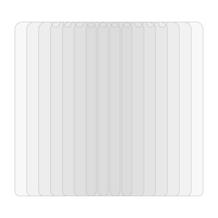 10 PCS For Doogee N20 Pro 0.26mm 9H 2.5D Tempered Glass Film by buy2fix