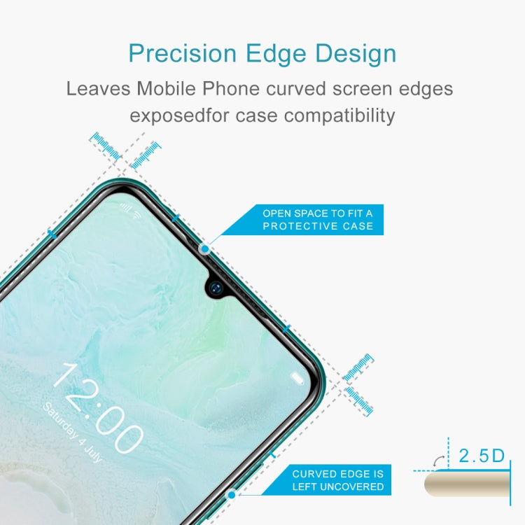 10 PCS For Doogee N20 Pro 0.26mm 9H 2.5D Tempered Glass Film by buy2fix