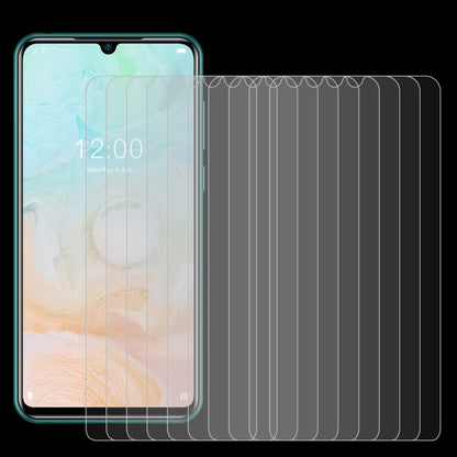 10 PCS For Doogee N20 Pro 0.26mm 9H 2.5D Tempered Glass Film by buy2fix