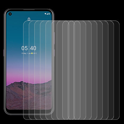 10 PCS For Nokia 5.4 0.26mm 9H 2.5D Tempered Glass Film by buy2fix