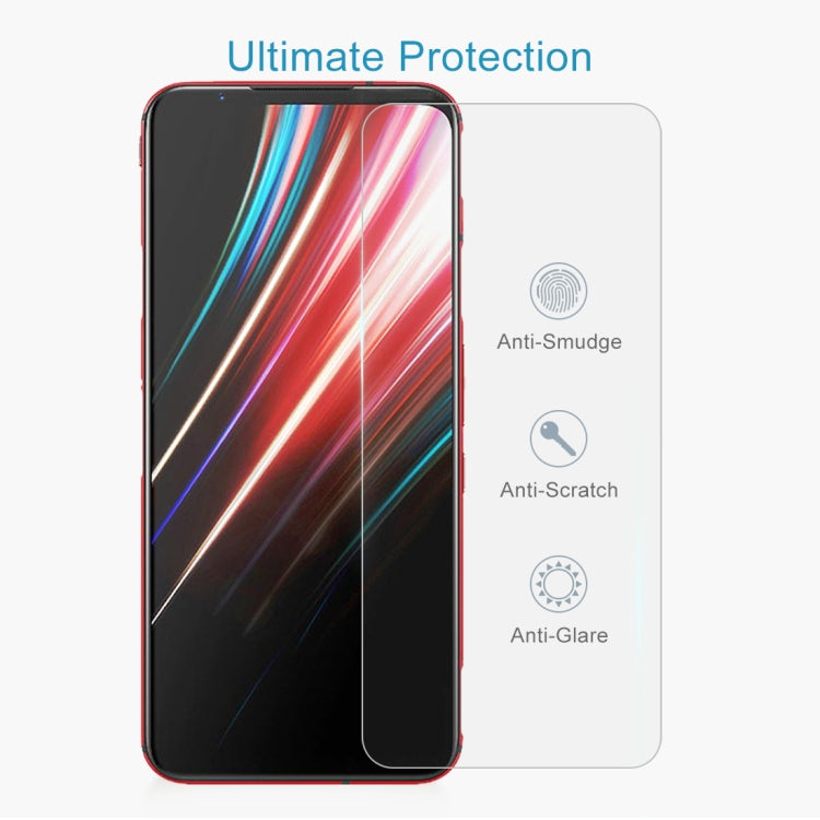 For ZTE nubia Red Magic 5G / Magic 5S 10 PCS 0.26mm 9H 2.5D Tempered Glass Film by buy2fix